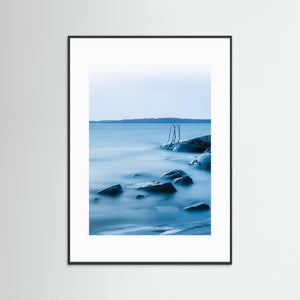 Badstege vid Fiskebäck – Västkusten utanför Göteborg | Fine Art Print