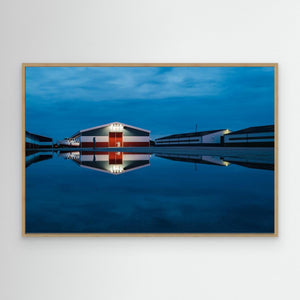 Blå timme vid Lagunen - CANVAS