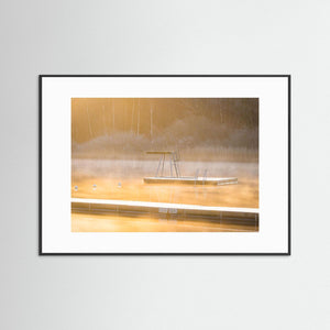 Stillhet i Dimma – Rådasjön, Mölnlycke | Fine Art Print