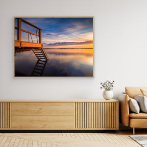 Sommarkväll vid Lilleby - CANVAS