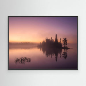 Vannen i gryningsljus – Hemsedal, Norge | Canvas