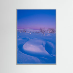 Snöformation i kvällsljus – Långfjället, Grövelsjöfjällen | Fine Art Print