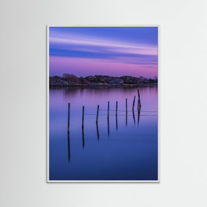 Solnedgång vid Sandvik på Hisingen – Göteborg | Fine Art Print