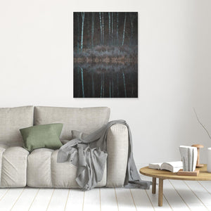 Stensjön, Mölndal – Spegling i stilla vatten | Canvas
