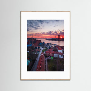 Klippan i solnedgång – Göteborg | Fine Art Print
