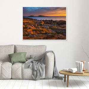 Sommarkväll vid Årnäsudden - CANVAS