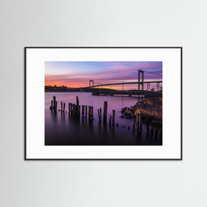 Älvsborgsbron Göteborg – Soluppgång från Färjenäs | Fine Art Print