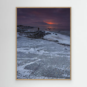 Vinterljus över Hönö - CANVAS