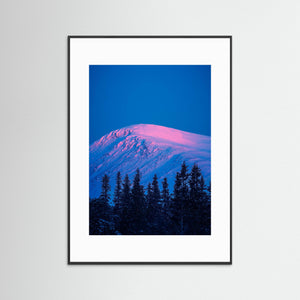 Salsfjellet i morgonljus – Grövelsjöfjällen vinter | Fine Art Print