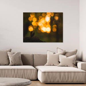 Gyllene morgon vid Rådasjön - CANVAS