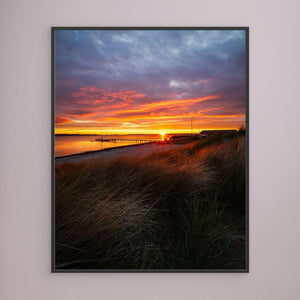 Sista ljuset över Stråvalla - CANVAS