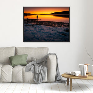 Gryning vid Lofssjön - CANVAS