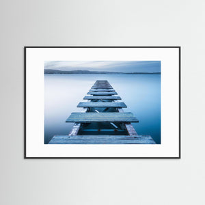 Brygga vid Näsets badplats – Göteborg | Fine Art Print 