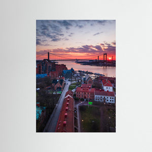 Klippan i solnedgång – Göteborg | Fine Art Print
