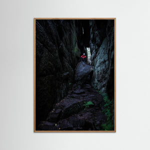 Ravin vid Sundsby – Dramatiska klippor på Tjörn | Fine Art Print