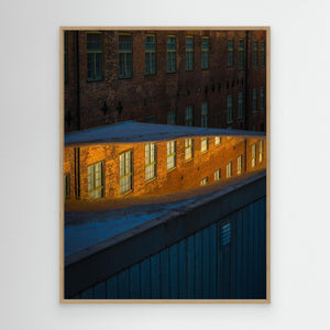 Spegling i Kvarnbyn - CANVAS