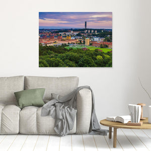 Göteborg – utsikt över Hisingen från Hisingsparken | Canvas