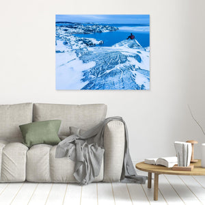 Vinter vid Smithska udden Göteborg – Hav, klippor och stillhet | Canvas
