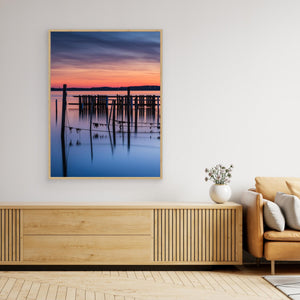Solnedgång vid Tumlehed – Hisingen, Göteborg | Canvas