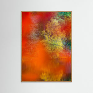 Höstfärger vid Slätta damm – Hisingen, Göteborg | Fine Art Print