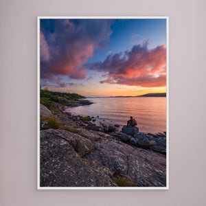 Solnedgång vid Kippholmen - CANVAS