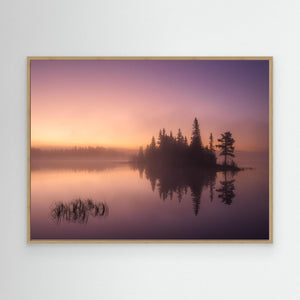 Vannen i gryningsljus – Hemsedal, Norge | Canvas