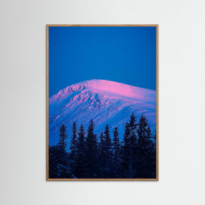 Salsfjellet i morgonljus – Grövelsjöfjällen vinter | Fine Art Print