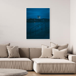 Göta älv i skymning – Gamlestaden Göteborg | Canvas