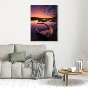 Gryning över Rådasjön - CANVAS