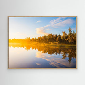 Stillhet över Messmörtjärn - CANVAS