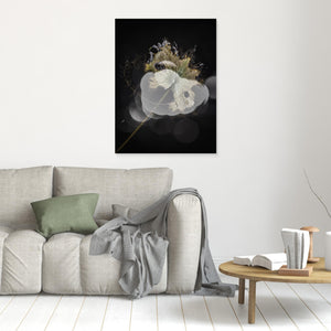 Dubbelexponering av näckrosblad - CANVAS