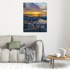 Vid klippans kant - CANVAS