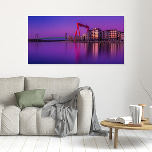Eriksberg och Älvsborgsbron panorama – Göteborg | Canvas