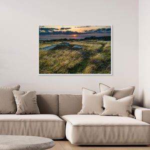 Sensommarkväll vid Gubbanäsan - CANVAS