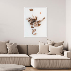 Härjedalen – Vinterlöv vid Sörvattnet | Canvas